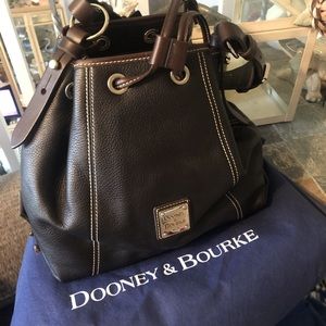 Dooney and Bourke drawstring handbag hobo